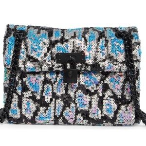 NWT Kurt Geiger LondonSequined Shoulder or Crossbody Bag